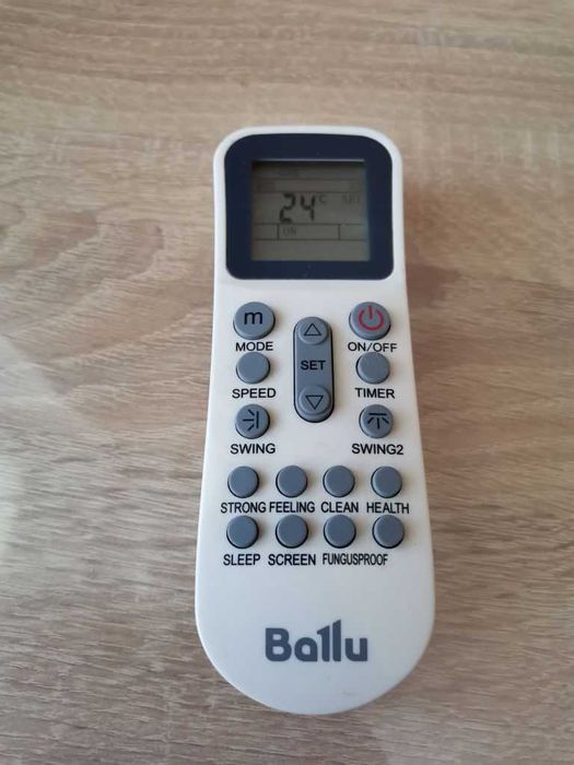 Пульт кондиционера кондиціонера Olympic Eco Inverter Ballu YKR-K/002E аналог Olympio BSW-07HN1 BSW-09HN1 BSE
