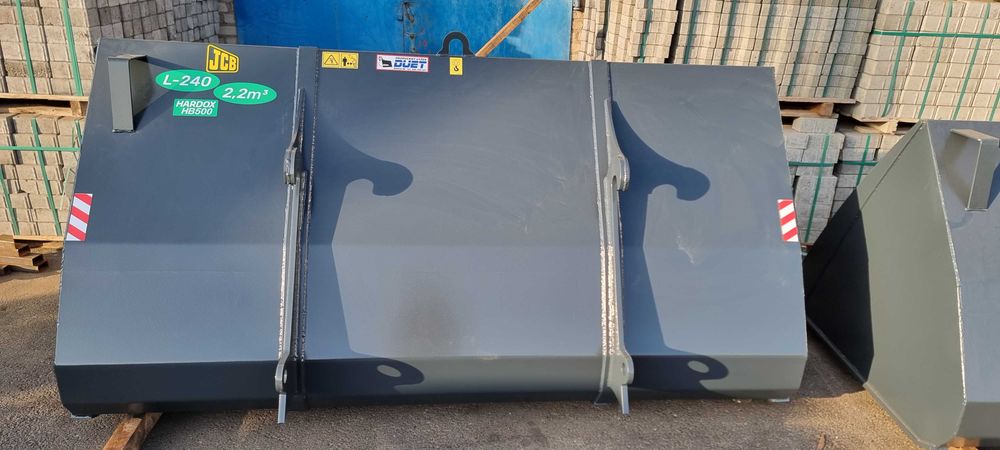 łyżka 2,2m3 240 cm objetościowa merlo matbro kramer euro ładowarka jlg