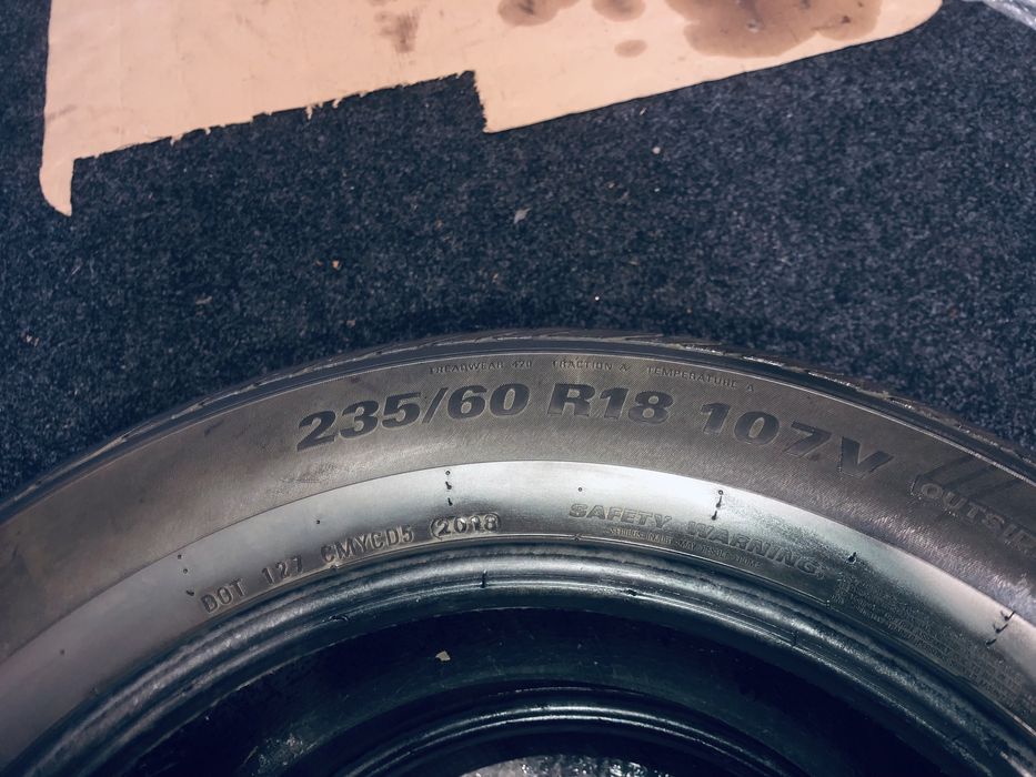 Шины летние 235/60/18