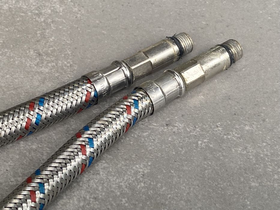Wężyki do baterii 3/8" - M10 - 40 cm - 2 sztuki