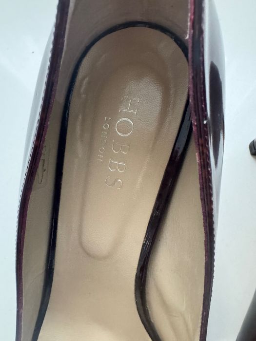Hobbs London зручні туфлі розмір 40. Лакована натуральна шкіра
