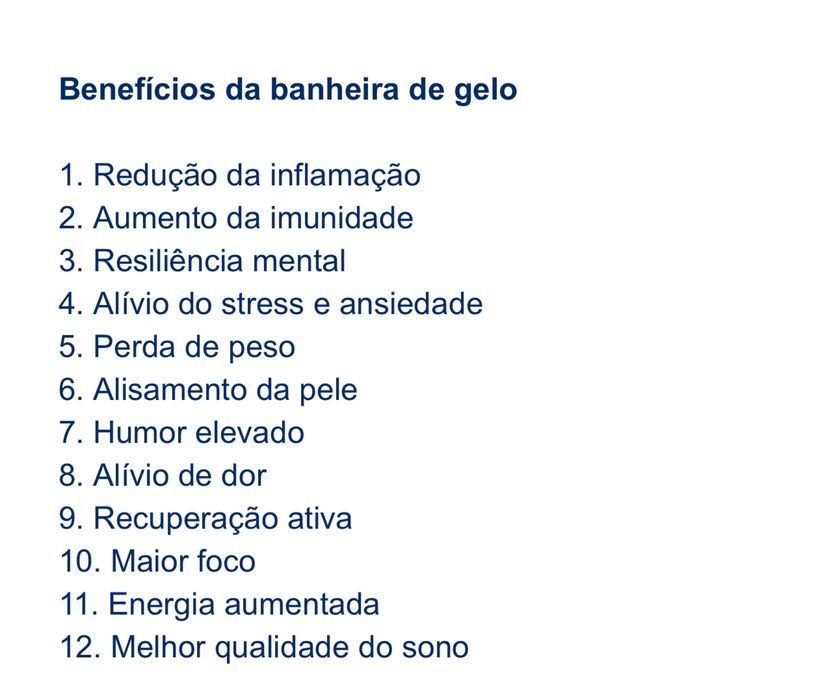 Banheira de Gelo tanque água fria BREEZE ICE BATH - Mergulho Salgado