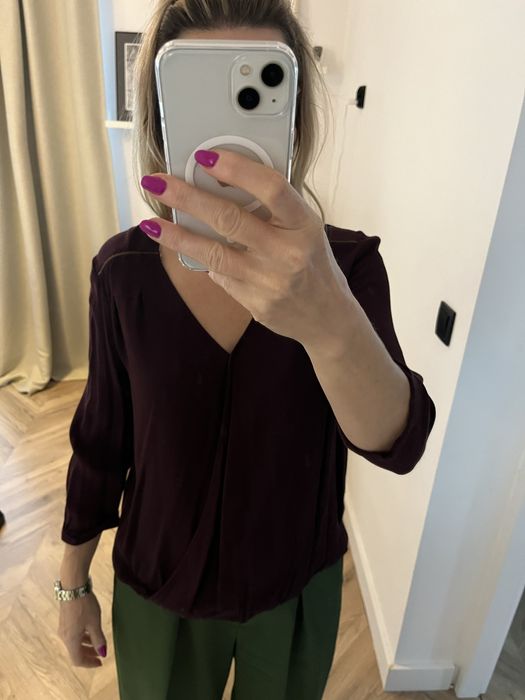 Bluzka bombka złota nitka PROMOD  r 38