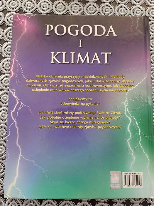 Książka "Pogoda i klimat"