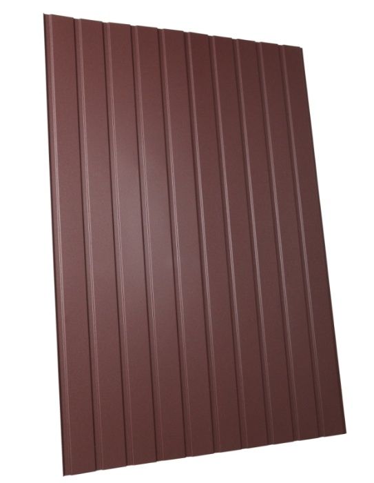 Металочерепиця, Профнастил Arcelor Mittal (0,52мм) і ринва, підсофітка