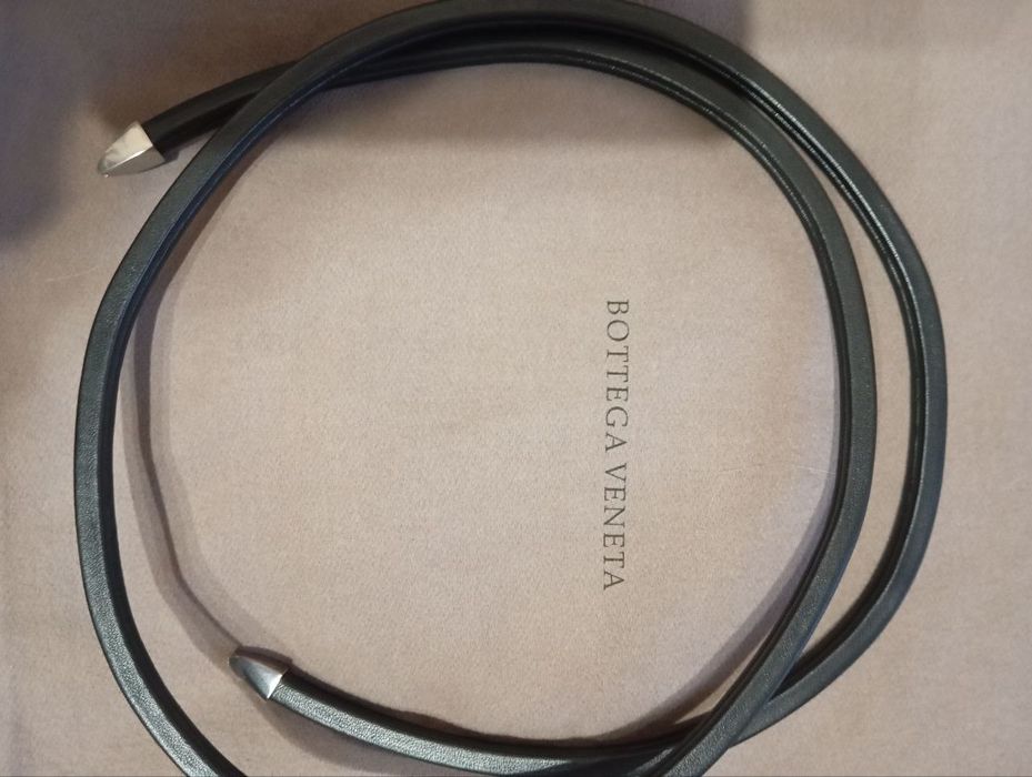 Кожаный пояс Bottega Veneta