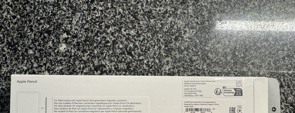 Apple Pencil A2051 – 2nd Generation – New64170297987585121