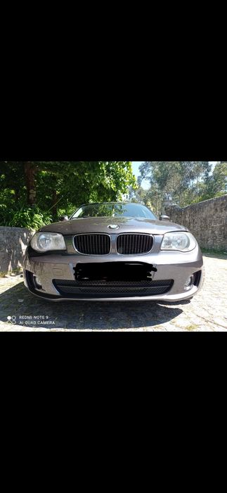 BMW 118D  cinza Rato