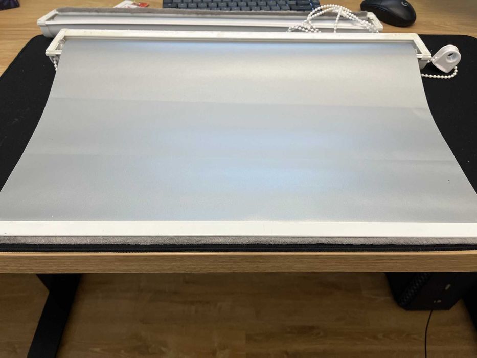 2x Roleta w kasecie PCV (prowadnice płaskie) - termiczna