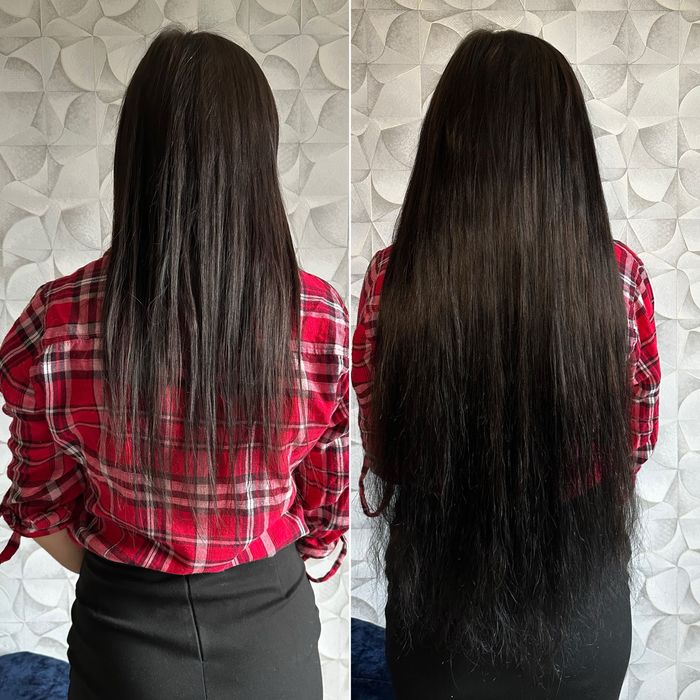 Нарощення волосся, київ, корекція, зняття