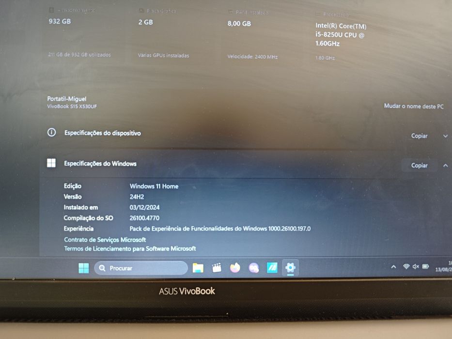 Vendo portátil ASUS
