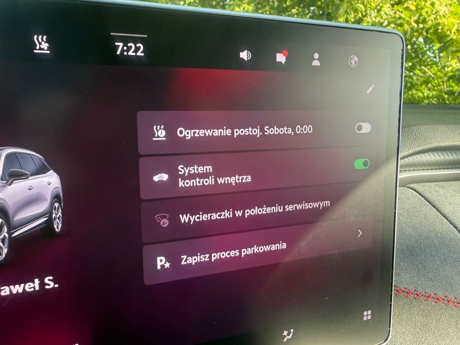 Skoda Kodiaq RS 2025 cesja wynajmu długoterminowego WEBASTO hak