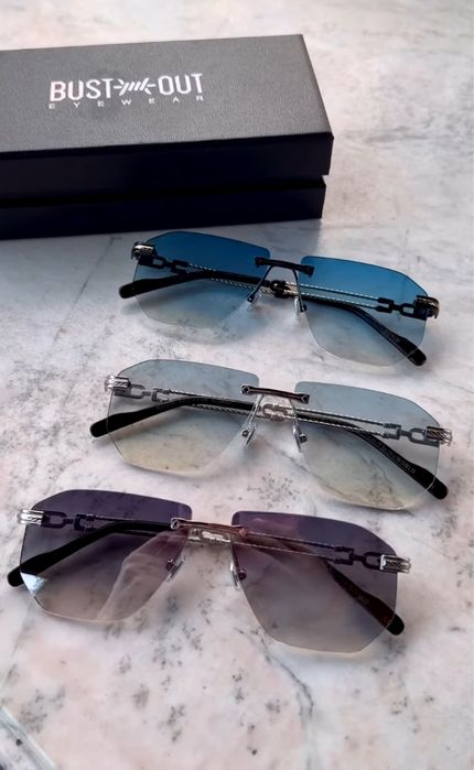Безоправні сонцезахисні окуляри BustOut