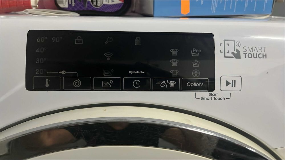 Máquina de Lavar Roupa Candy Grand Space Smart Touch