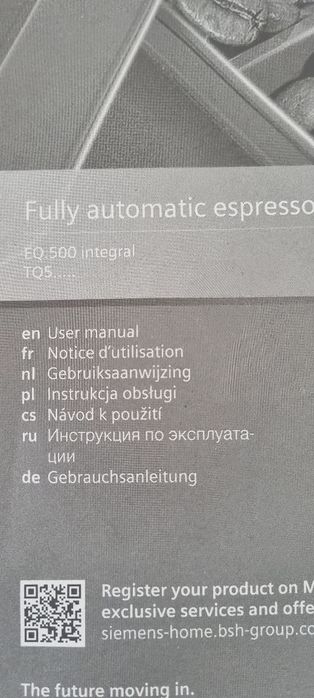 Maquina café expresso automática Siemens tq505r09 10