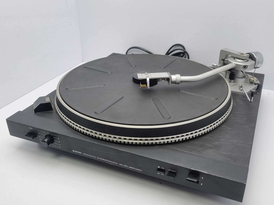 Gramofon Unitra GS-460 Bernard Czarny