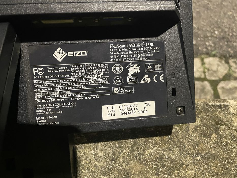 Monitor de 17 polegadas