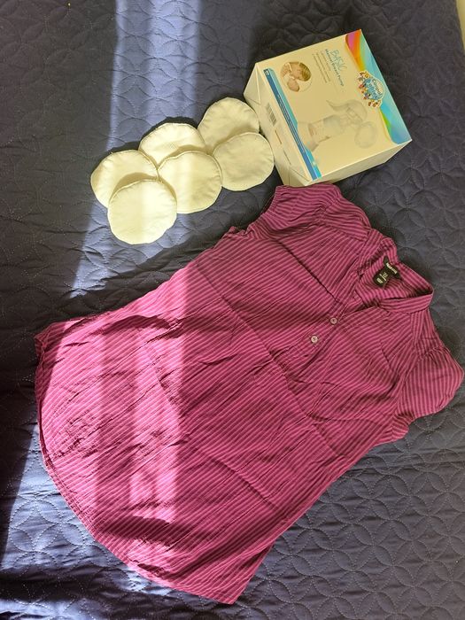 Paka ubrań, odzież ciążowa r.38