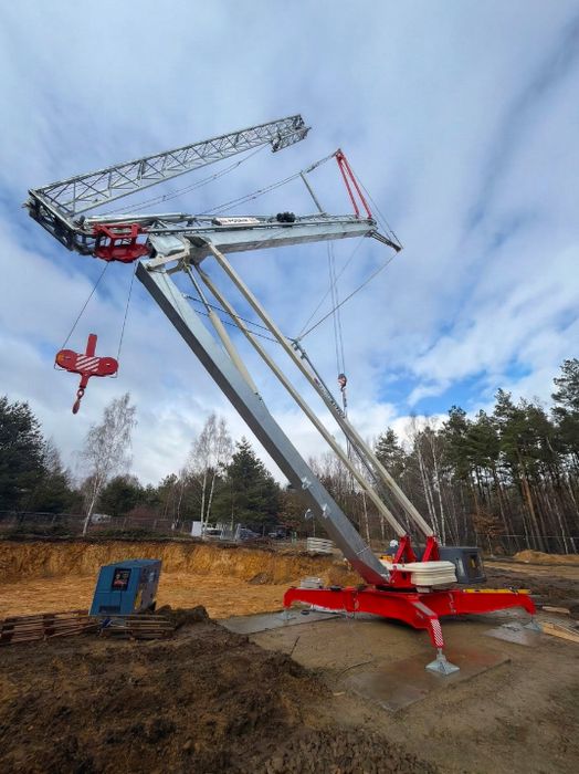 Żuraw budowlany żuraw samowznoszący Terex CBR 32 PLUS NOWY