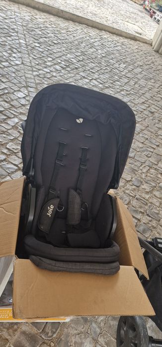 Carrinho Joie Chrome DLX Duo com Ovo – Em Bom Estado