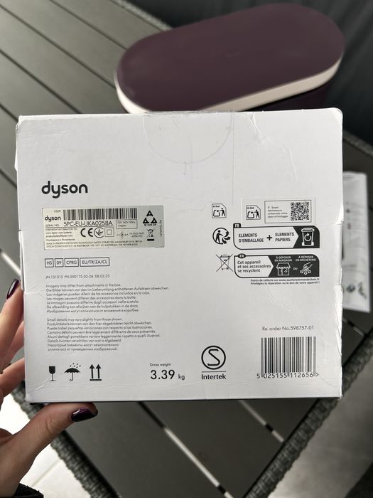 Dyson airwrap co-anda 2x straight+wavy