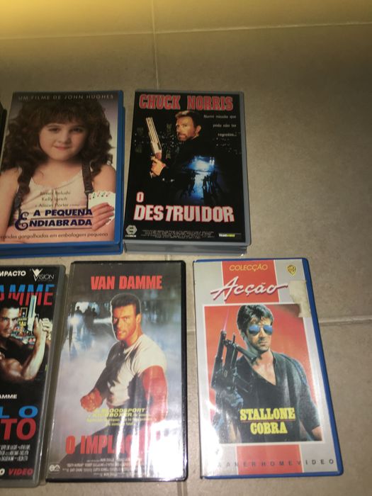 Filmes raros VHS anos 90  cada 30€