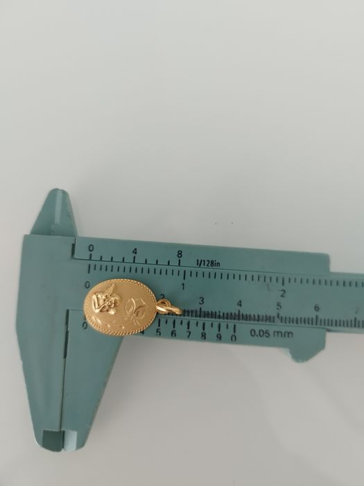 Medalha em ouro de 19,2kt