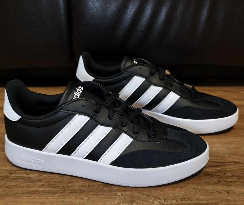 Sneakersy Adidas EU 45 1/3 - 29 cm • czarne klasyki • streetwear HIT • Express Wysyłka