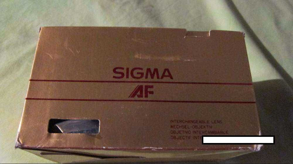 objectiva Sigma 28-200mm + Macro + Flash