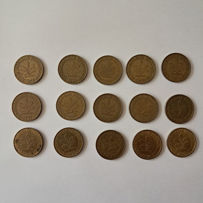 Coleção 10 pfennig
