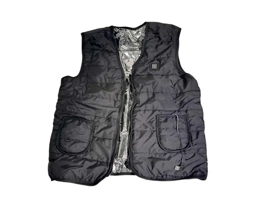 Жилет с подогревом USB | Унисекс, 3 режима нагрева,  от пауэрбанка