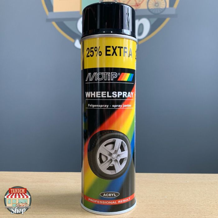 Фарба (емаль) для коліс и колісних дисків Motip Wheelspray 500 мл