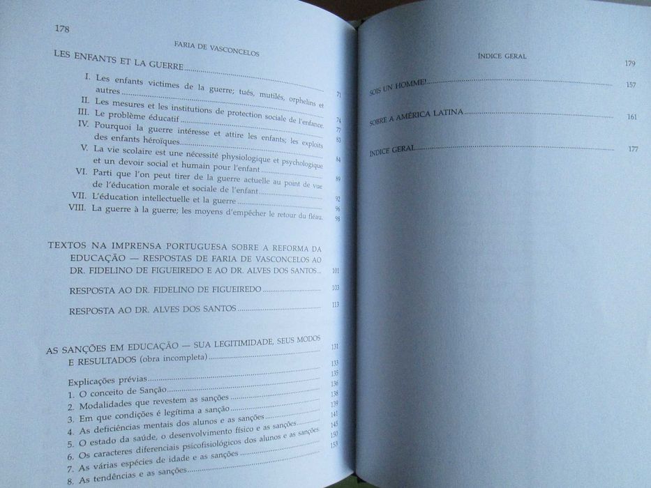 Faria de Vasconcelos - Obras Completas VII Adenda