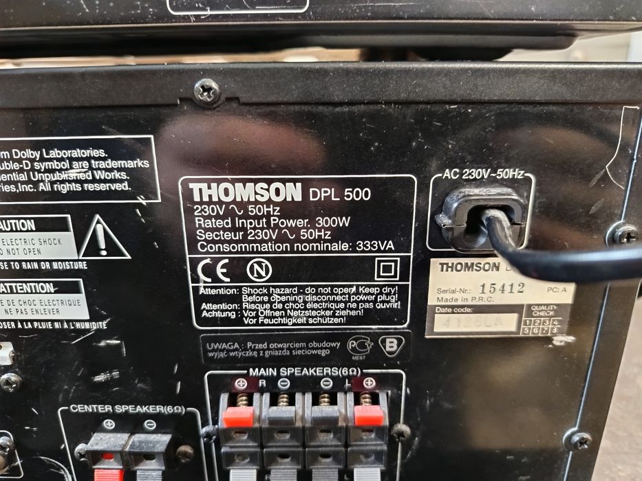 Thomson DPL500+DVD