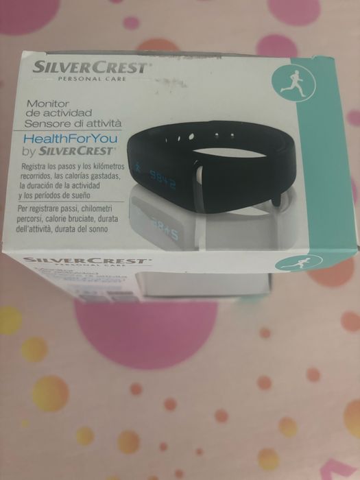 monitor de atividade SilverCrest Personal Care, da linha HealthForYou.