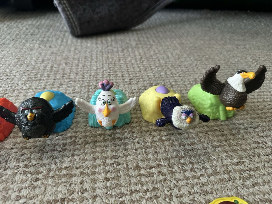 Іграшки фігурки angry birds, McDonald’s