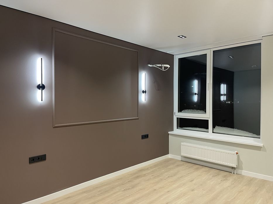 2-кімнатна квартира з новим дизайнерським ремонтом