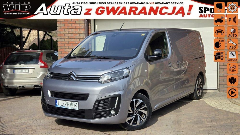 Citroën Jumpy  2,0 HDI 177 KM , automat , serwis ASO , gwarancja, F.vat- 62000 netto