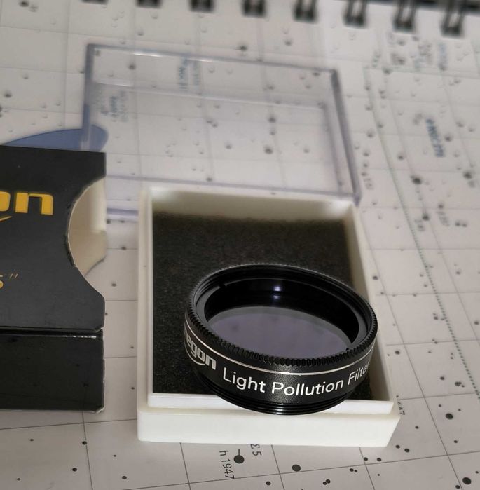 Filtro Omegon UHC / Nébula/ Anti-poluíção luminosa 1.25" para Telescópios