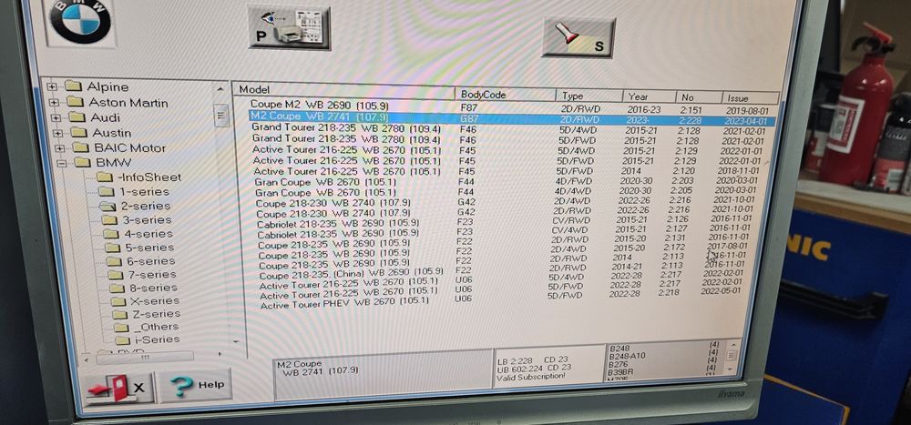 Car o liner system pomiarowy