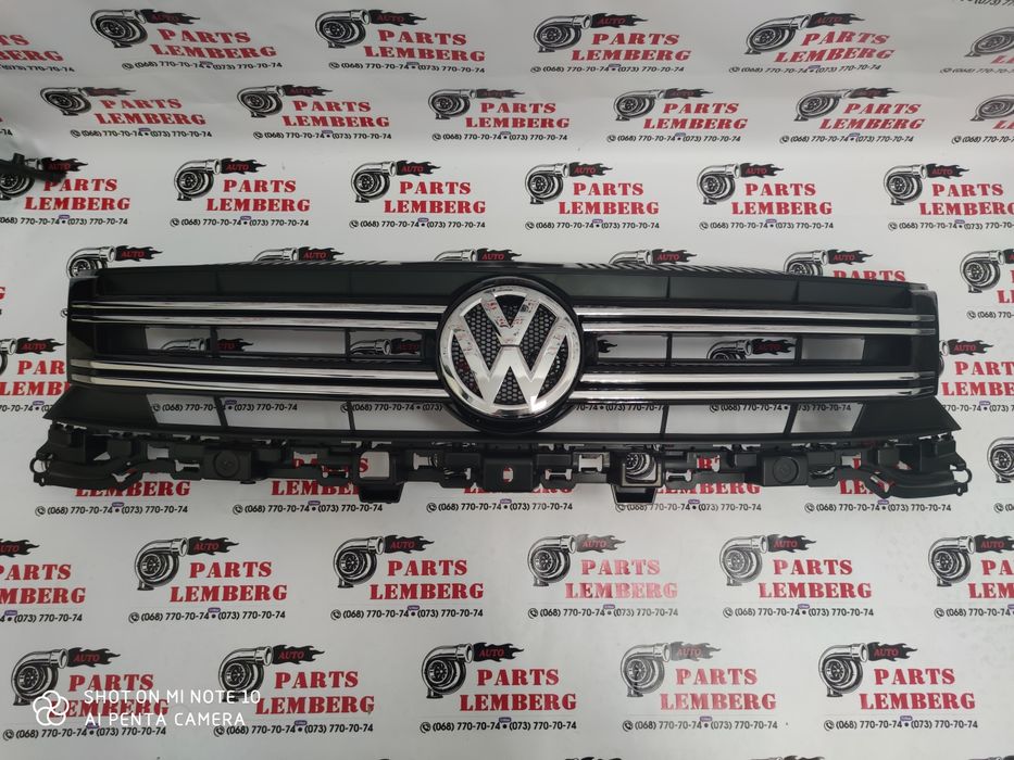 VW Tiguan 11-16 Тігуан Решітка Решетка Радиатора Тигуан