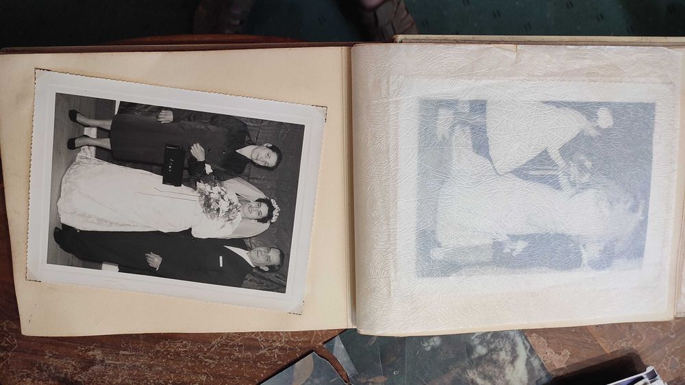 Album antigo de Casamento com 30 Fotografias - 1960