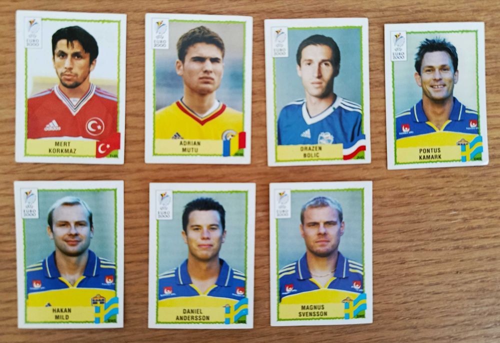 Cromos EURO 2000