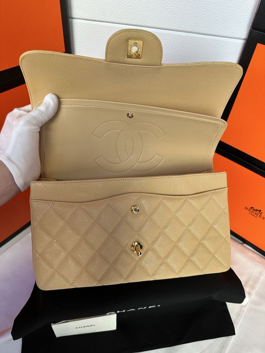 Chanel Flap Bag Jumbo Caviar