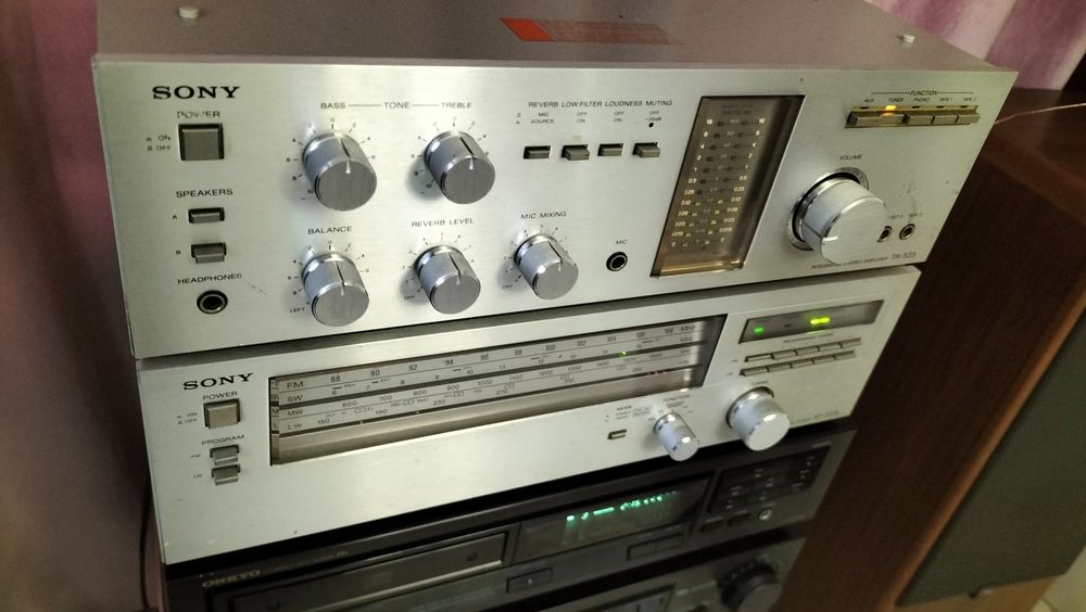 Wzmacniacz Sony TA-535+Tuner ST-333L