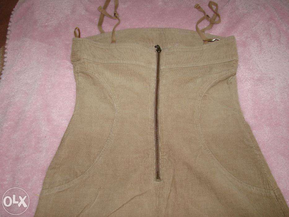 вельветовый сарафан