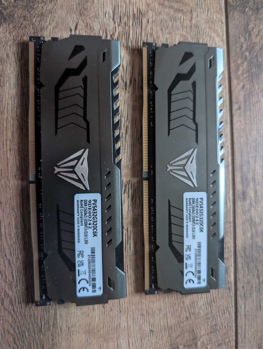 Patriot RAM DDR4 32GB (2x16gb) 3200MHz