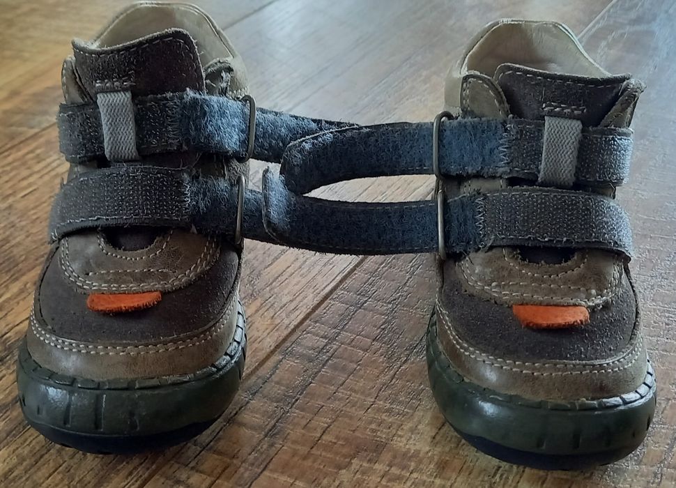 Buty-trzewiki skórzane "Bartek" r.21