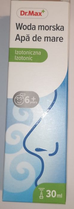Woda Morska Dr.Max - Nowa - przy alergii lub infekcji