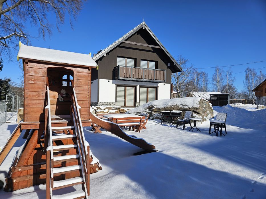 Apartament Szklarska Poręba taras widok na góry # 4